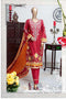 HZ Textiles Diamond Classic Lawn Collection Vol-2 – Design 17 Red