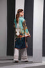 Firdous Solitaire Digital Printed Embroidered Lawn Kurti – K-19429B