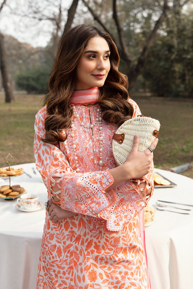Ayzel Summer Dream Unstitched Lawn Vol 01 - AZL-V1-02 IRIS main image 1