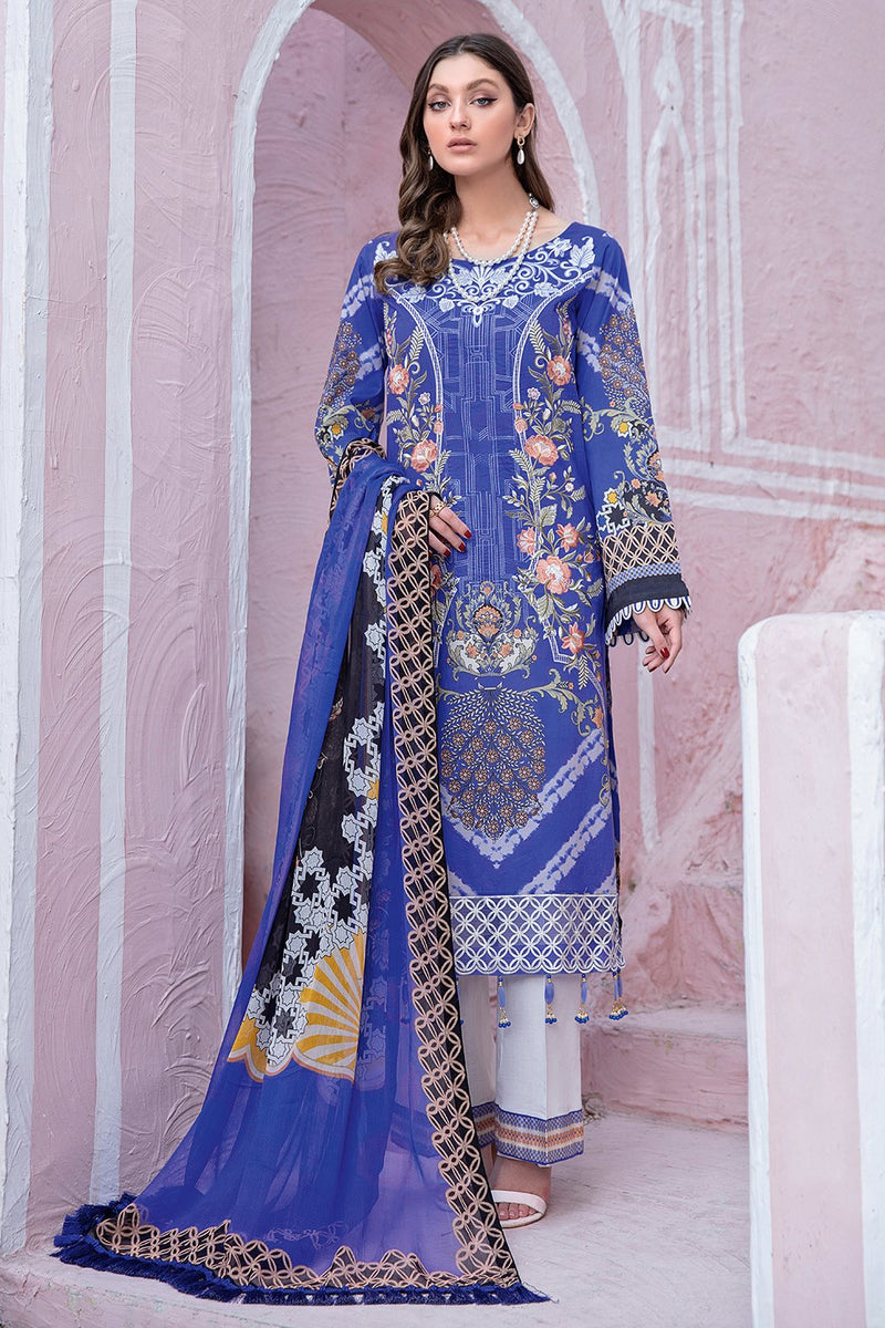 Riwayat by Ramsha Luxury Lawn Collection 2021 Y106 YourLibaas