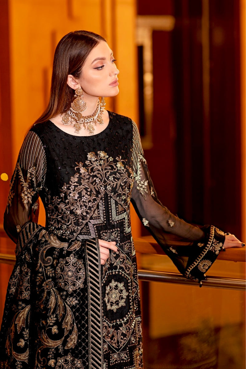 ramsha velvet shawl