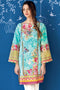Gul Ahmed Summer 2017 - Turquoise 1 PC Digital Print Single SL-370