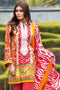 Gul Ahmed Summer 2017 - Red 3 PC Embroidered Lawn Dress CL-250 A