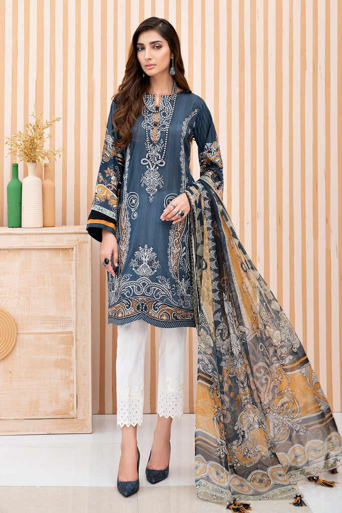 Jazmin Iris Lawn Collection Vol-2 2020 – Miral