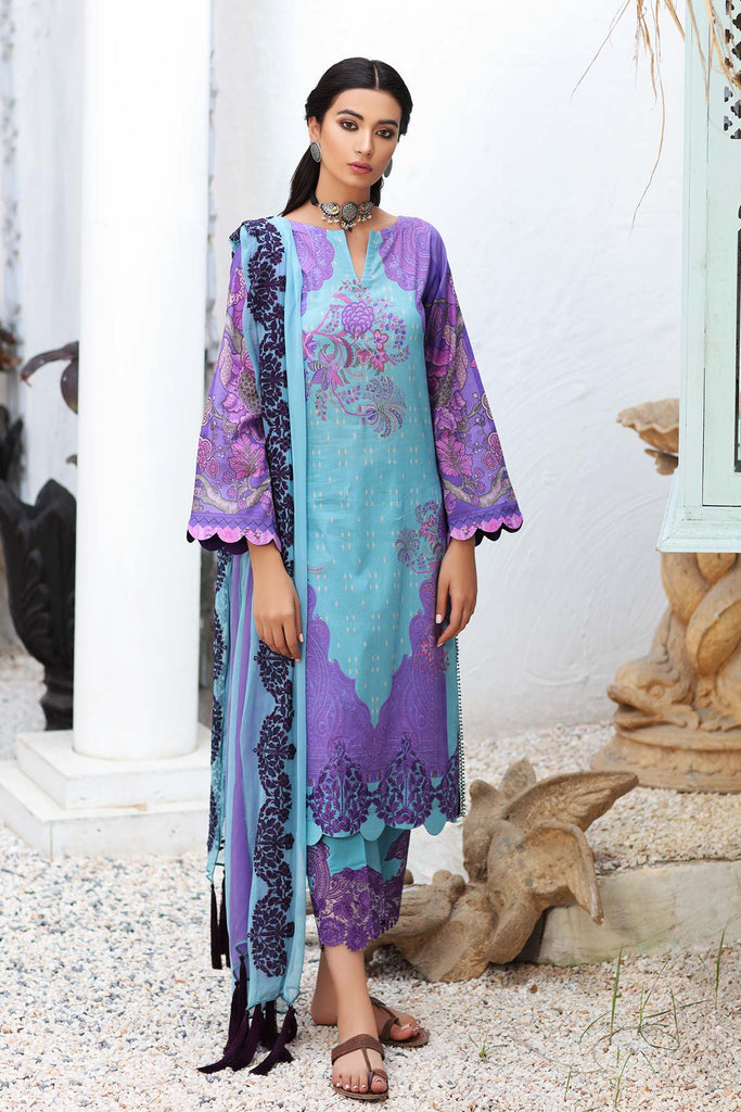 Charizma Naranji Lawn Collection Chapter 2 – 3-Pc Embroidered Lawn With Chiffon Dupatta CN-14A
