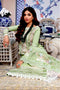 Crimson by Saira Shakira Luxury Lawn Collection 2021 – D5 -A - Lace Galore - Mint