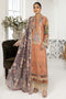 Adan's Libas Festive Chikankari Lawn Collection 2022 – Pale Copper