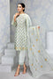 Gul Ahmed Cambric Collection 2019 – 3 PC Premium Embroidered Chiffon – BM-138