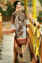 Gul Ahmed Brown La Chiffon – C-323