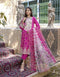 Charizma Aniiq · Printed Lawn Suit with Embroidered Organza Net Dupatta – ANS-16