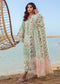 Crimson X Saira Shakira Luxury Lawn Collection 2022 – Serendipity - 5B - Seafoam