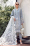 MARIA.B Eid Luxury Lawn Collection – EL-23-10-Ice Blue