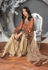 Maryam's Gold Luxury Embroidered Chiffon Collection Vol 6 – MG-69 Begonia
