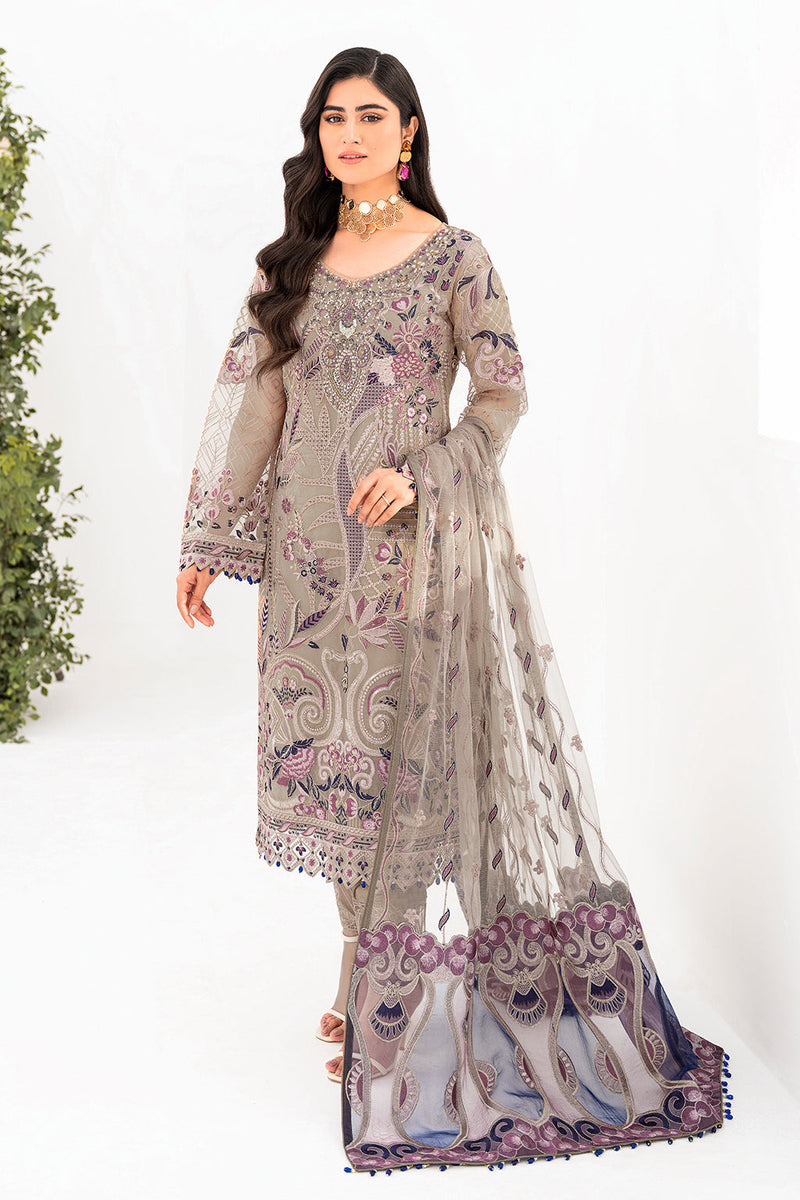 Ramsha Minhal Organza Formal Collection – M-809 – YourLibaas