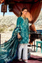 Erum Khan Luxury Lawn Collection 2021 – ER05-DEEP EMERALD