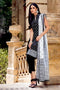 Gul Ahmed Black & White Lawn Collection – 2PC Printed Lawn Shirt With Lawn Dupatta BT-12007