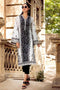 Gul Ahmed Black & White Lawn Collection – 2PC Printed Lawn Shirt With Dyed Trouser BT-12005