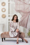 Hayal Tie & Dye Slub Linen Collection by Tawakkal – D-1842