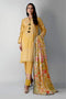 Khaadi Embroidered 3 Piece · Full Suit – B21258 Yellow