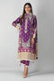 Khaadi Embroidered 3 Piece · Full Suit – B21323 Purple
