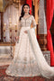 MARIA.B MBroidered Wedding Edition – Pearl White and Peachy Silver (BD-2502)