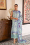Morja Embroidered Lawn with Silk Dupatta by GullJee – Design-02