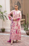 Morja Embroidered Lawn with Silk Dupatta by GullJee – Design-12