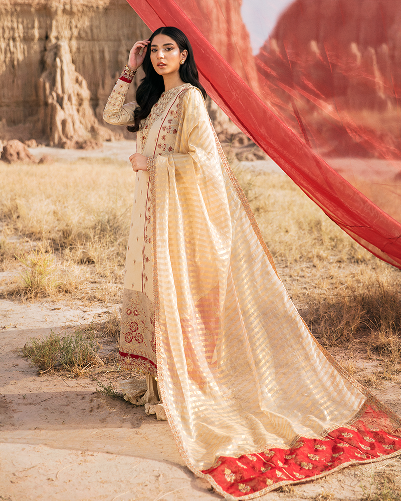 Maria Osama Khan | Rang e Noor Eid Edit | Kanwal-Lilac main image 0