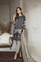 Eshaal Luxury Embroidered Chiffon Collection Vol-4 by Emaan Adeel – Granite Grey
