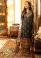 Naushad Imdad Luxury Lawn Collection 2022 – Pirate Black - NI-LL-010