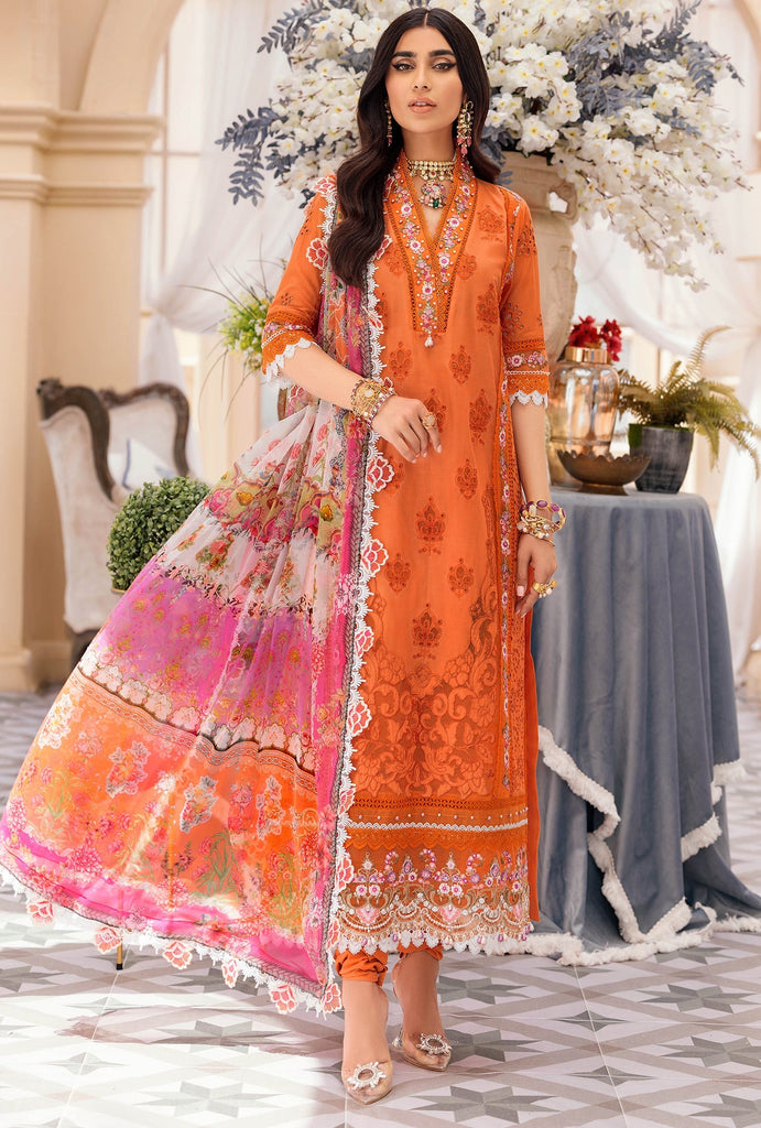 Noor by Saadia Asad · Eid Laserkari Lawn Collection 2022 – D8-PRINCETON