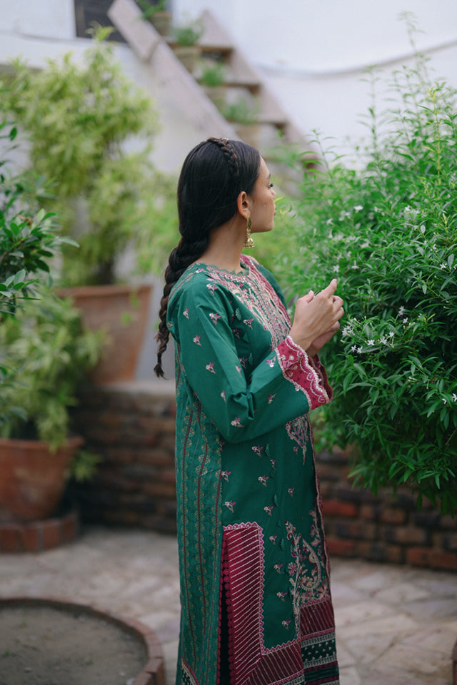 Qalamkar | Q Linen 25 | KL-08 VEIL