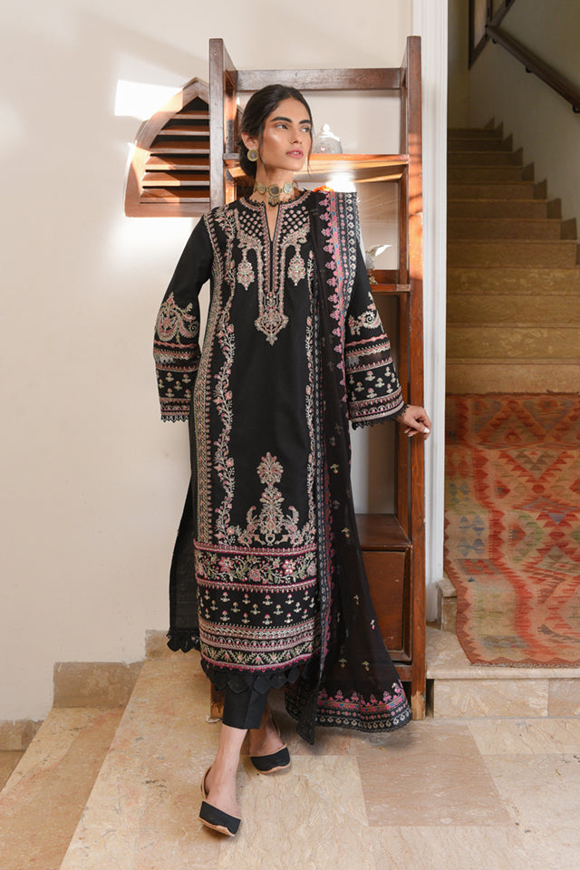 Qalamkar | Q Linen 25 | KL-05 LUSH