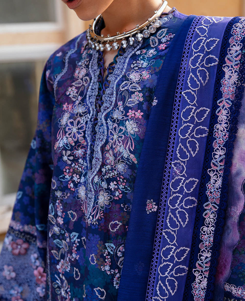 Republic Womenswear | Ilana Eid Luxury Lawn | MÃÂÃÂ©line