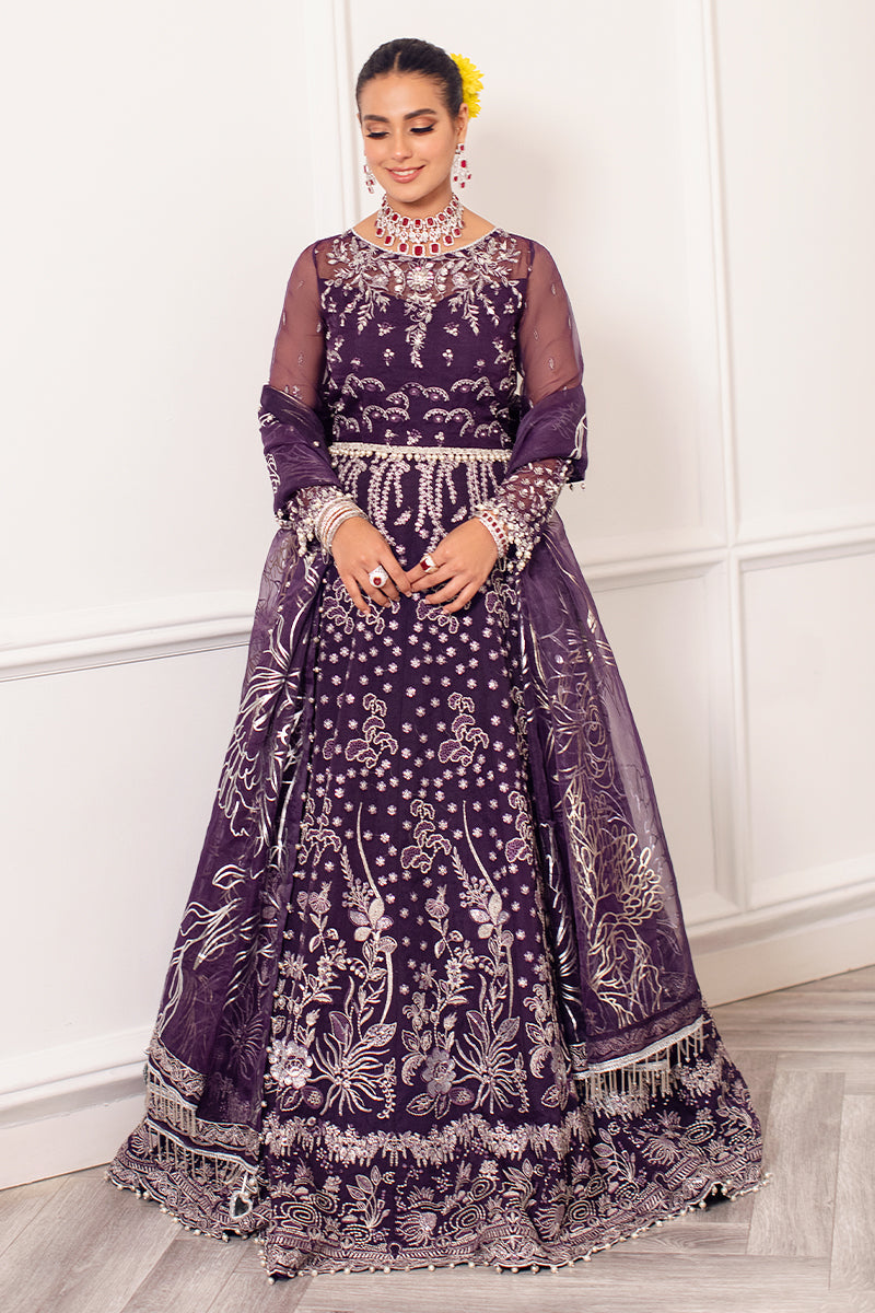 Ritzier By Rang Rasiya Embroidered Organza Suits Unstitched 3 Piece RRRZ22D10 Nisha - Wedding Collection