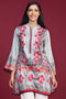 Gul Ahmed Winter Collection Tunic – Grey Single Digital Satin SDS-02 A