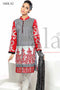 Sana & Samia Cotton Embroidered Kurti with Stole - 02