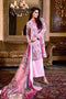 Gul Ahmed Tea Pink Trencia Satin Silk – SS-133