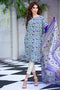 Gul Ahmed Light Blue Soya Silk Collection – SY-07