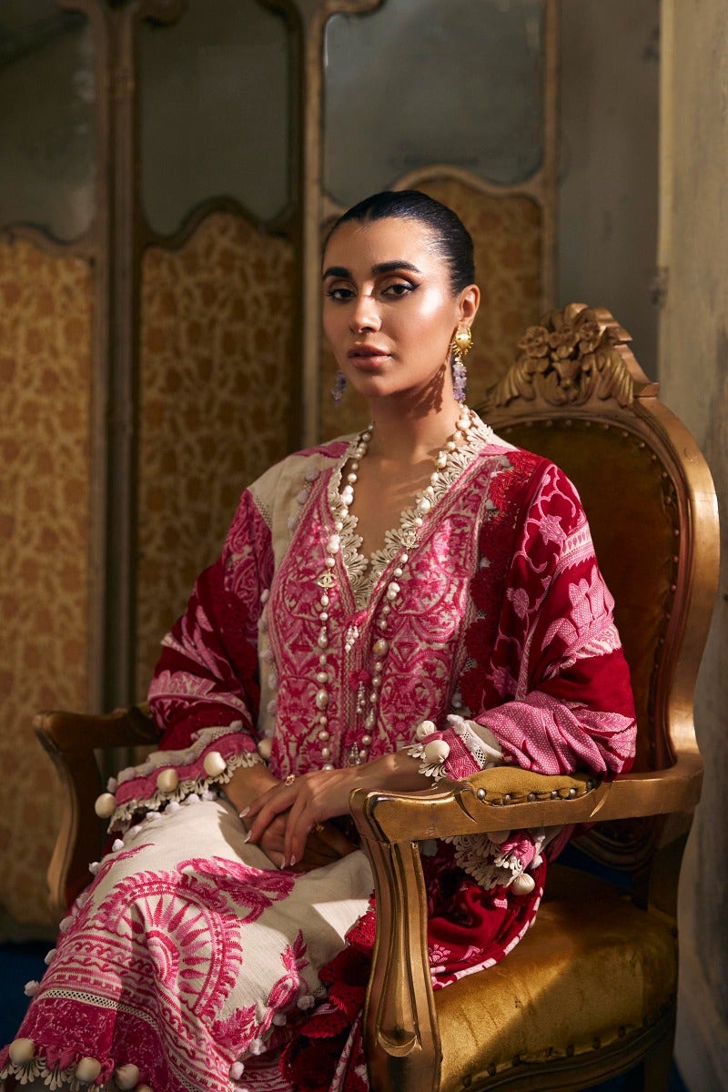 Sana Safinaz | Muzlin Winter 2024 | M243-009A-3CP main image 0