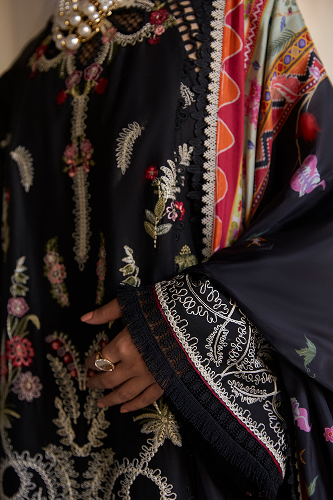Suffuse by Sana Yasir Embroidered Lawn Suits Unstitched 3 Piece SSY25EL Jara - Summer Collection main image 1
