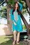 Gul Ahmed Sky Blue Two Piece Embroidered Lawn – TL-38