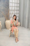 Tawakkal Mahjabeen Stitched Lawn Collection 2022 – D-6747