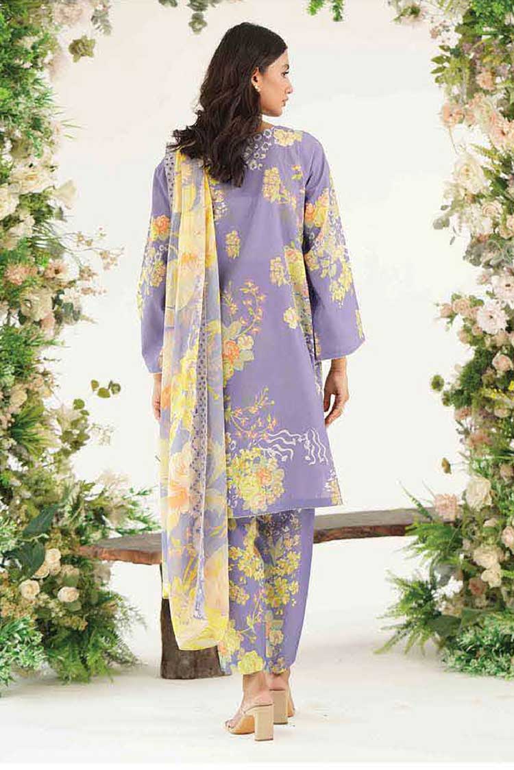 Rang e Bahar by Charizma Unstitched Embroidered Lawn 3 Piece Suit CHR26ULR CRB6-09 - Summer Collection
