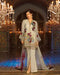 Mah E Rooh Luxury Chiffon Embroidered Formal Collection 2018 – 06 - Ivory (Chantilly Chiffon)
