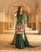 Mah E Rooh Luxury Chiffon Embroidered Formal Collection 2018 – Moss Green (Chantilly Chiffon)