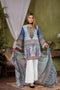Zebaish Orient Embroidered Lawn Collection – Glacier