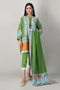 Khaadi Spring Collection 2021 – 3PC Suit · Printed Suit · A21125 Green