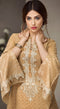 Anaya by Kiran Chaudhry Luxury Lawn 2018 – 4-Sultry Gold