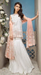 Anaya by Kiran Chaudhry Luxury Lawn 2018 – 5-Peach Haze